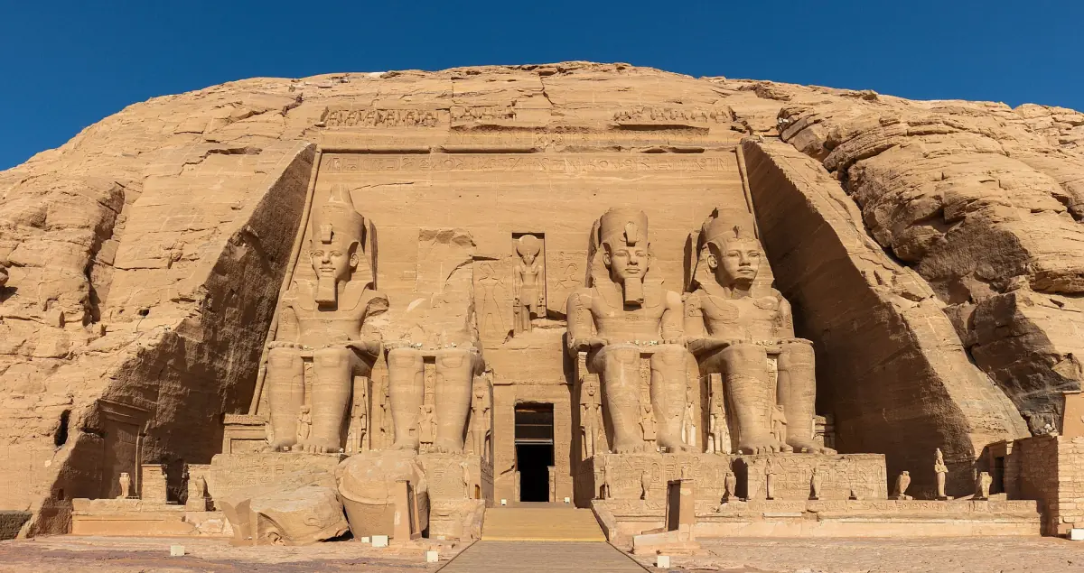 Der große Tempel von Abu Simbel