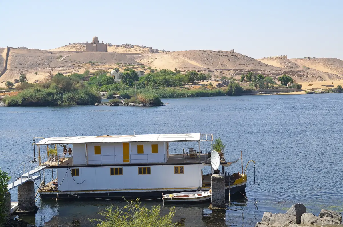 Die Insel Elephantine in Assuan