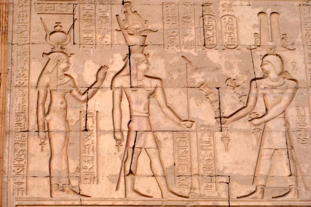 Reliefs at Kom Ombo