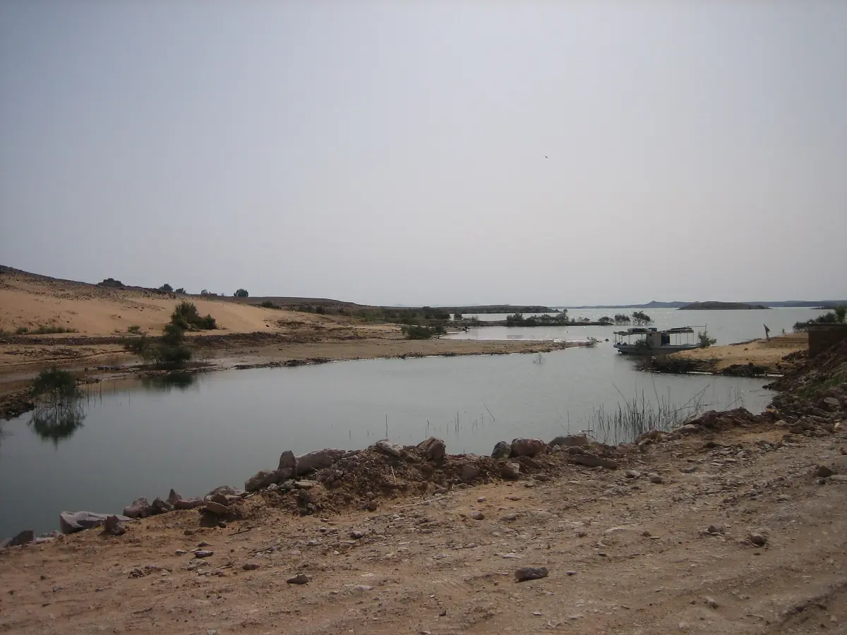 Lake Nasser near Abu Simbel