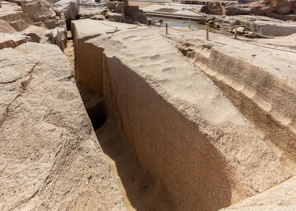 The Unfinished Obelisk in Aswan